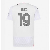 Dres AC Milan Theo Hernandez #19 Gostujuci za Žensko 2023-24 Kratak Rukav